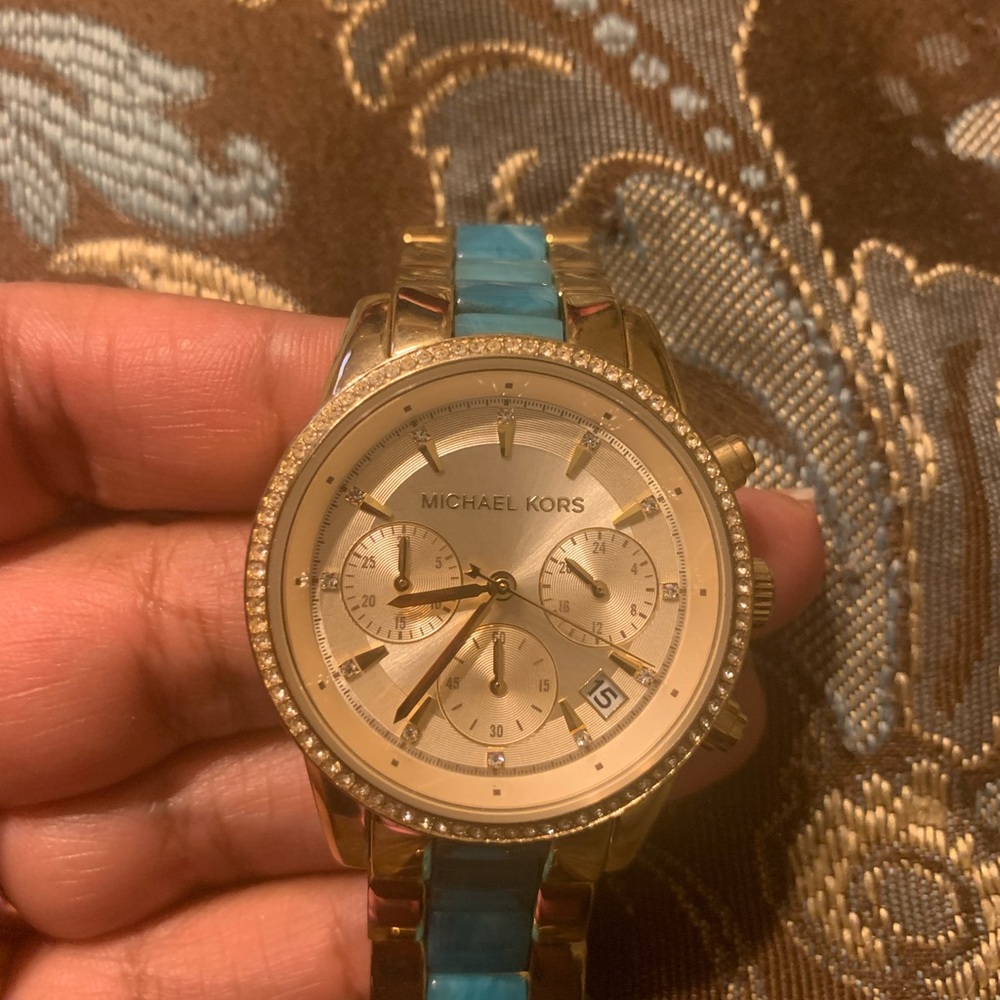 Michael Kors Turquoise beautiful watch